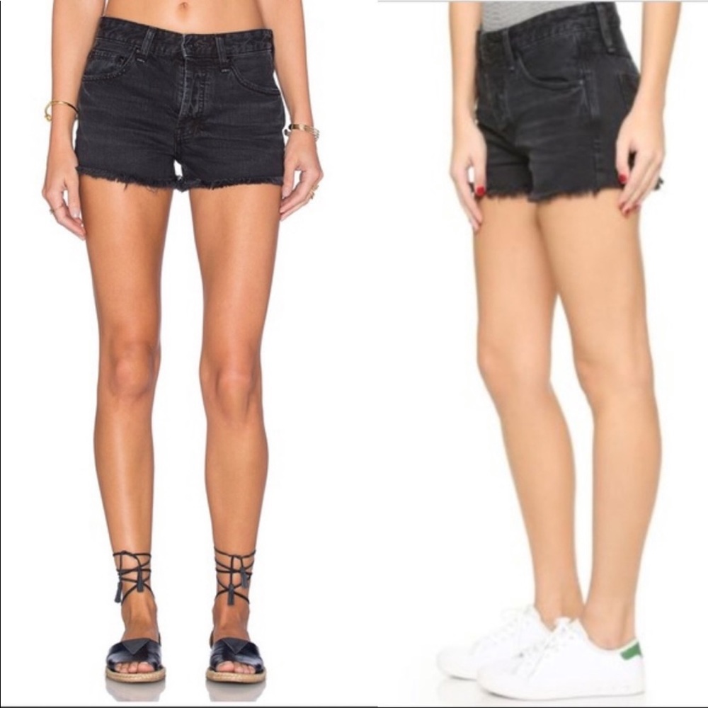 Free people distressed shorts